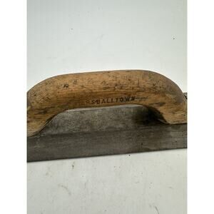 Vintage MARSHALLTOWN Cement Trowel 16 X 3 Concrete Finishing Tool Wood Handle